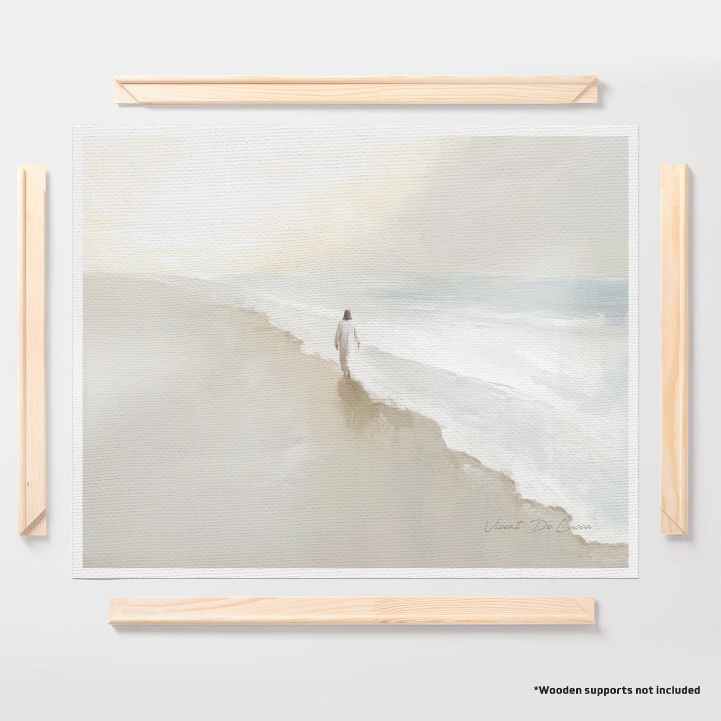 अमूर्त रंगीन पर्वत - 3 भाग