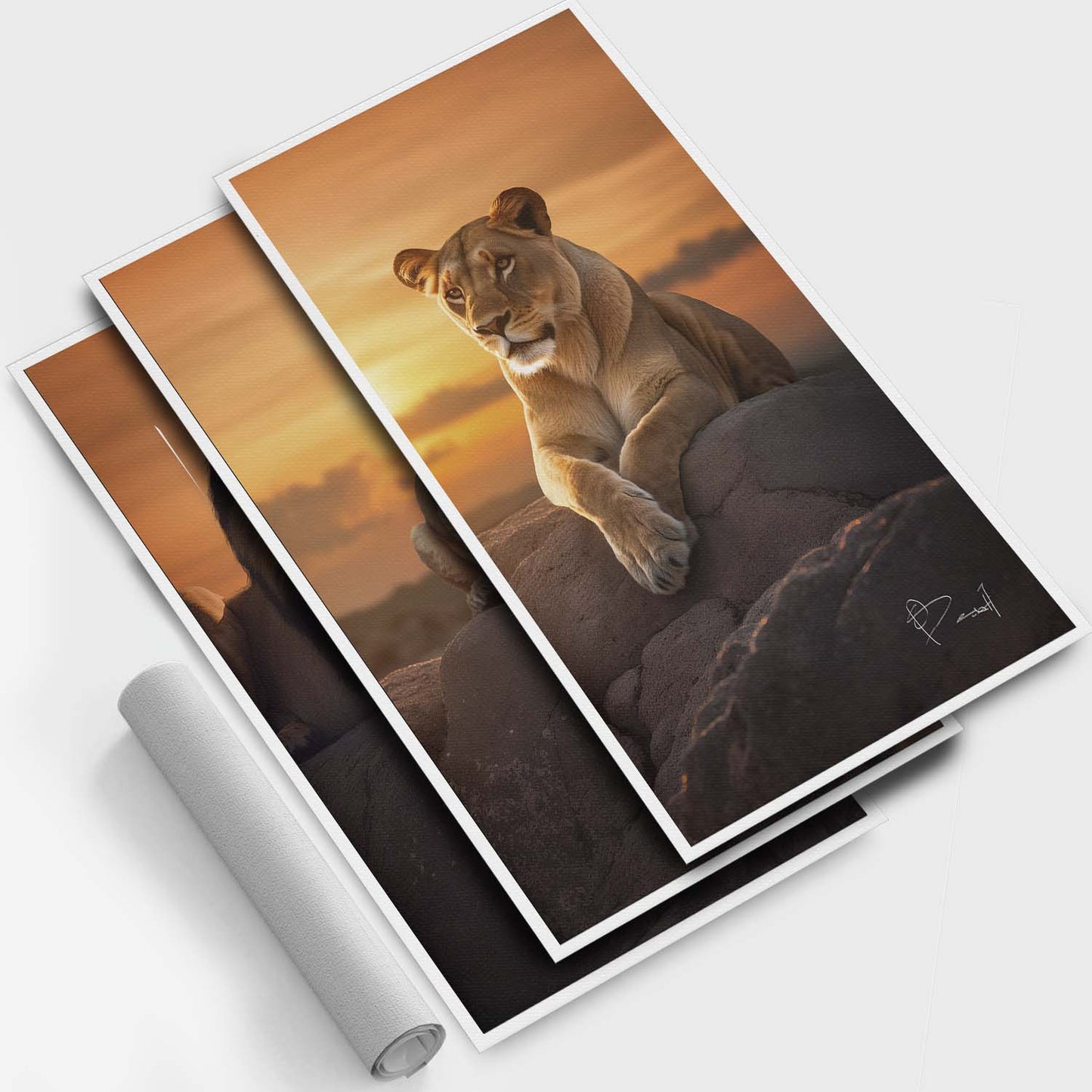 Lion Family - 3 Parts