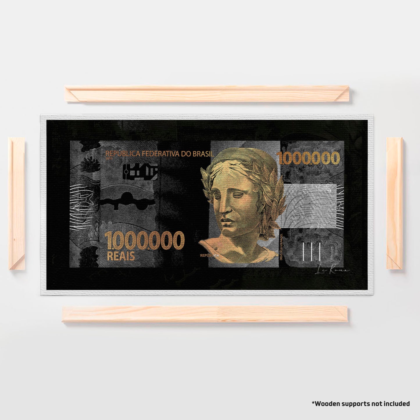 अमूर्त रंगीन पर्वत - 3 भाग