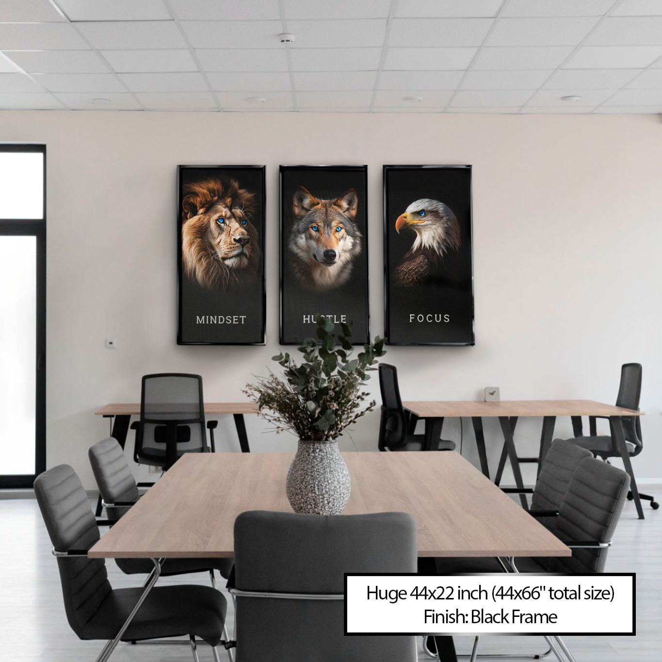 मानसिकता, हलचल और फोकस यथार्थवादी