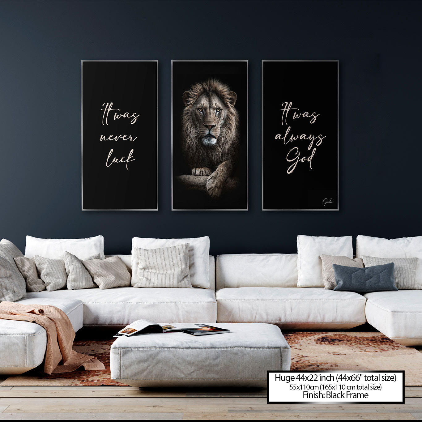 Ce n'était jamais de la chance, c'était toujours Dieu - 3 parties