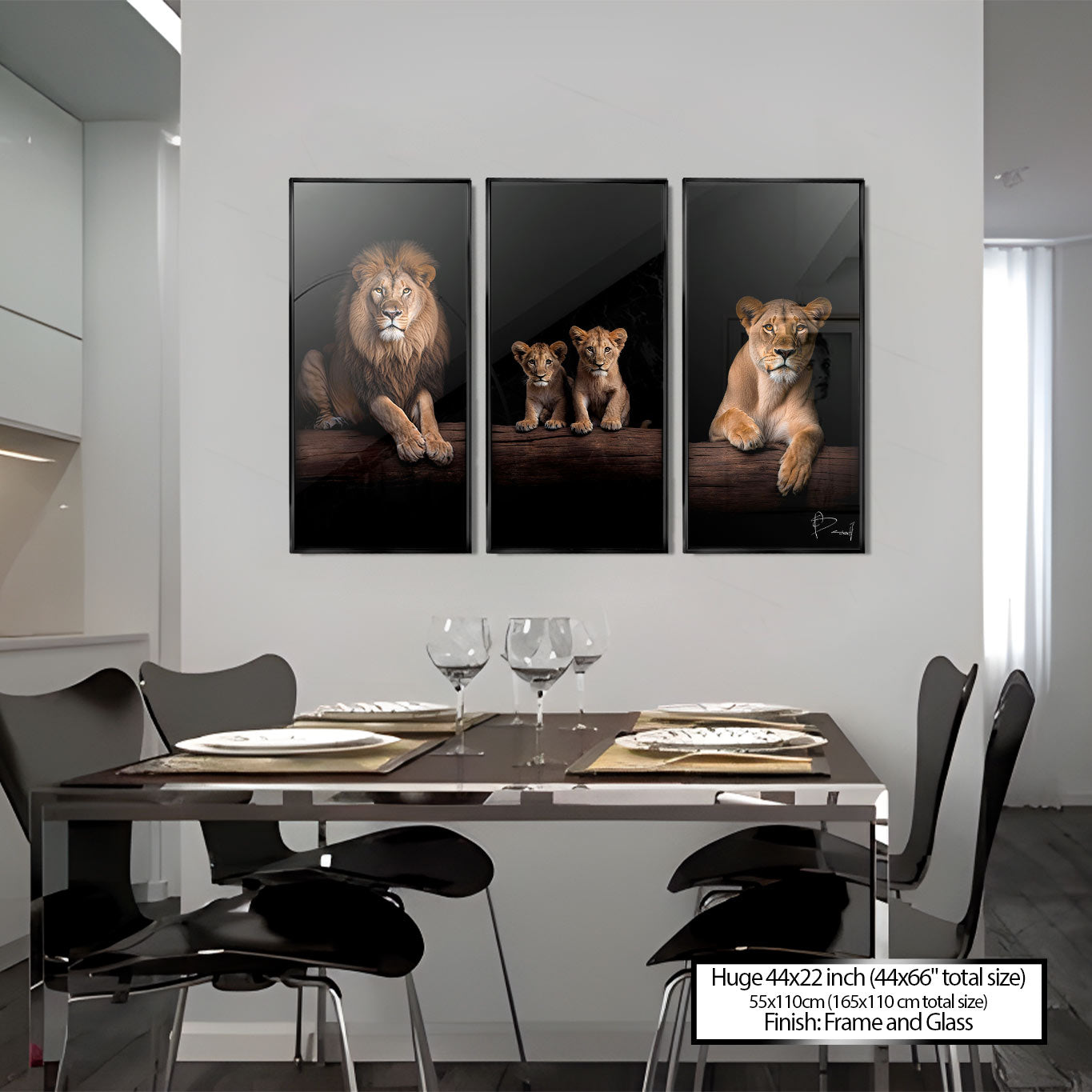 शेरों का परिवार काले रंग में - 3 भाग