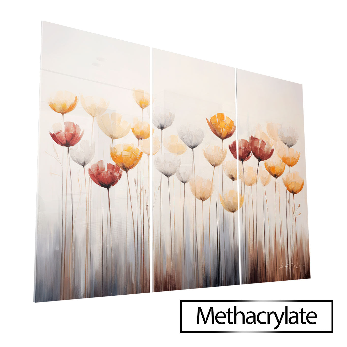 Delicate Flowers - 3 Parts