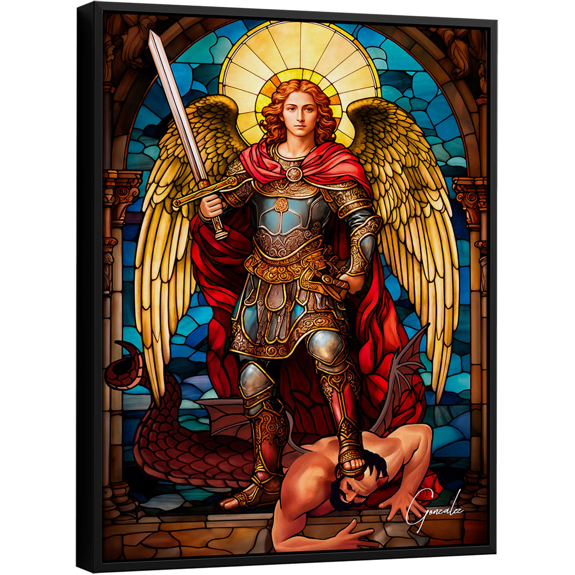 Saint Michael the Archangel – Prime Wall Art