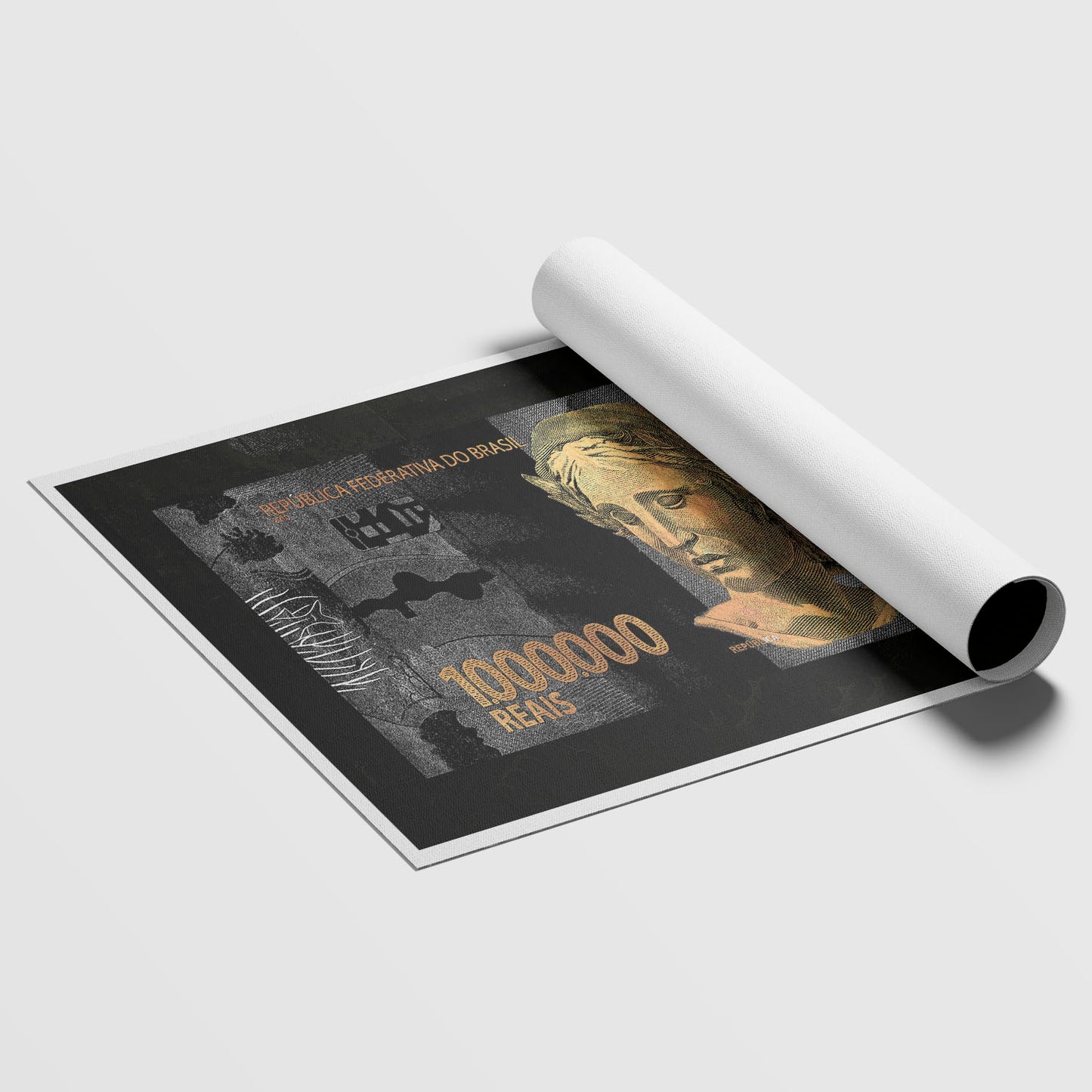 अमूर्त रंगीन पर्वत - 3 भाग