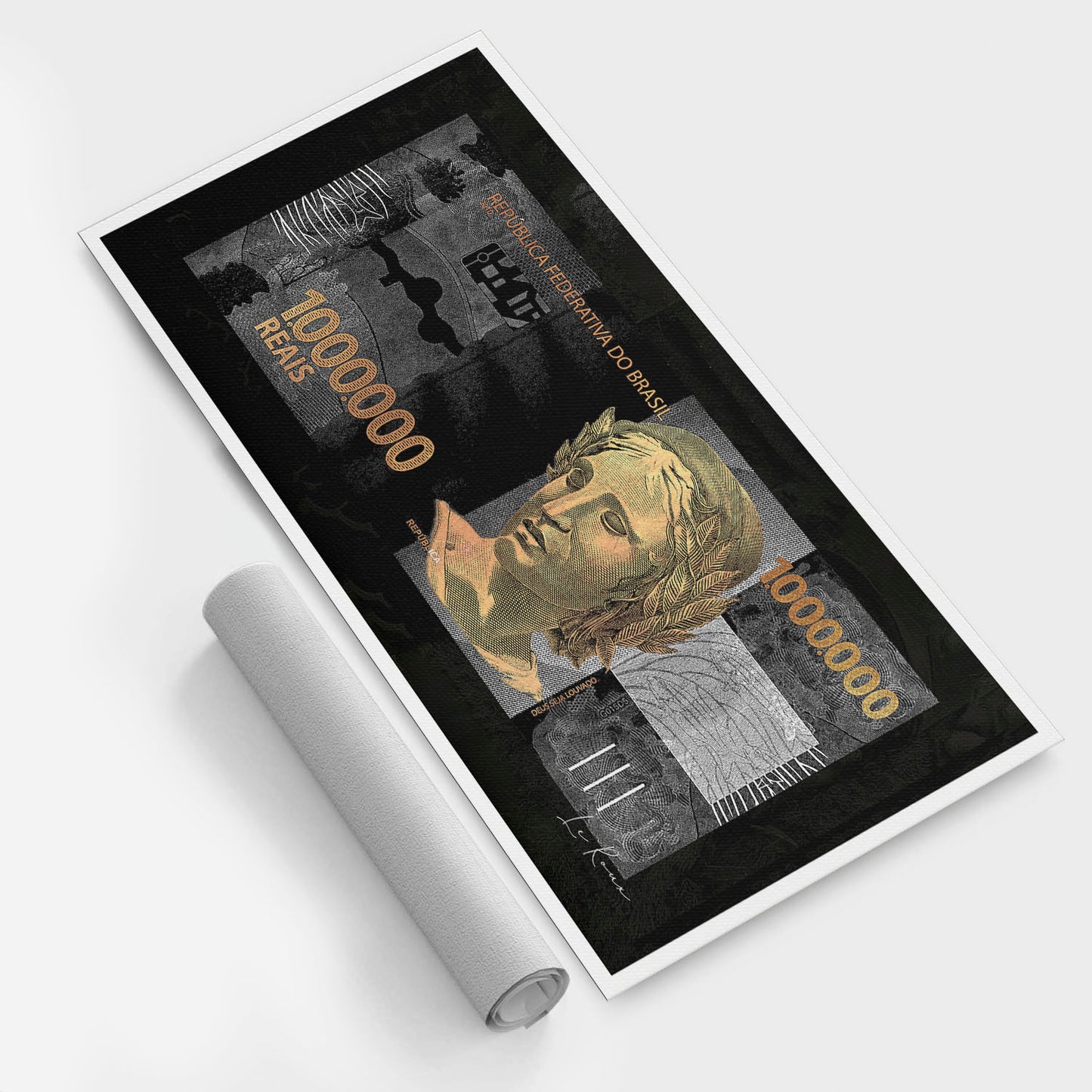 अमूर्त रंगीन पर्वत - 3 भाग