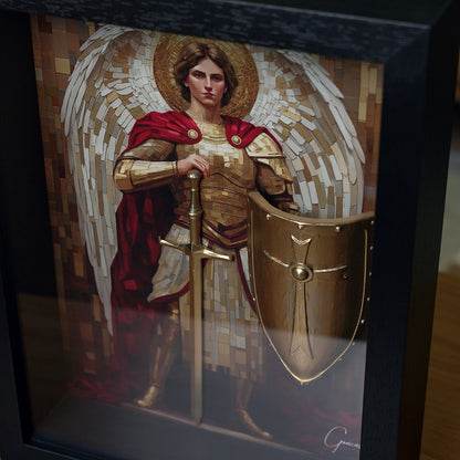 अमूर्त रंगीन पर्वत - 3 भाग