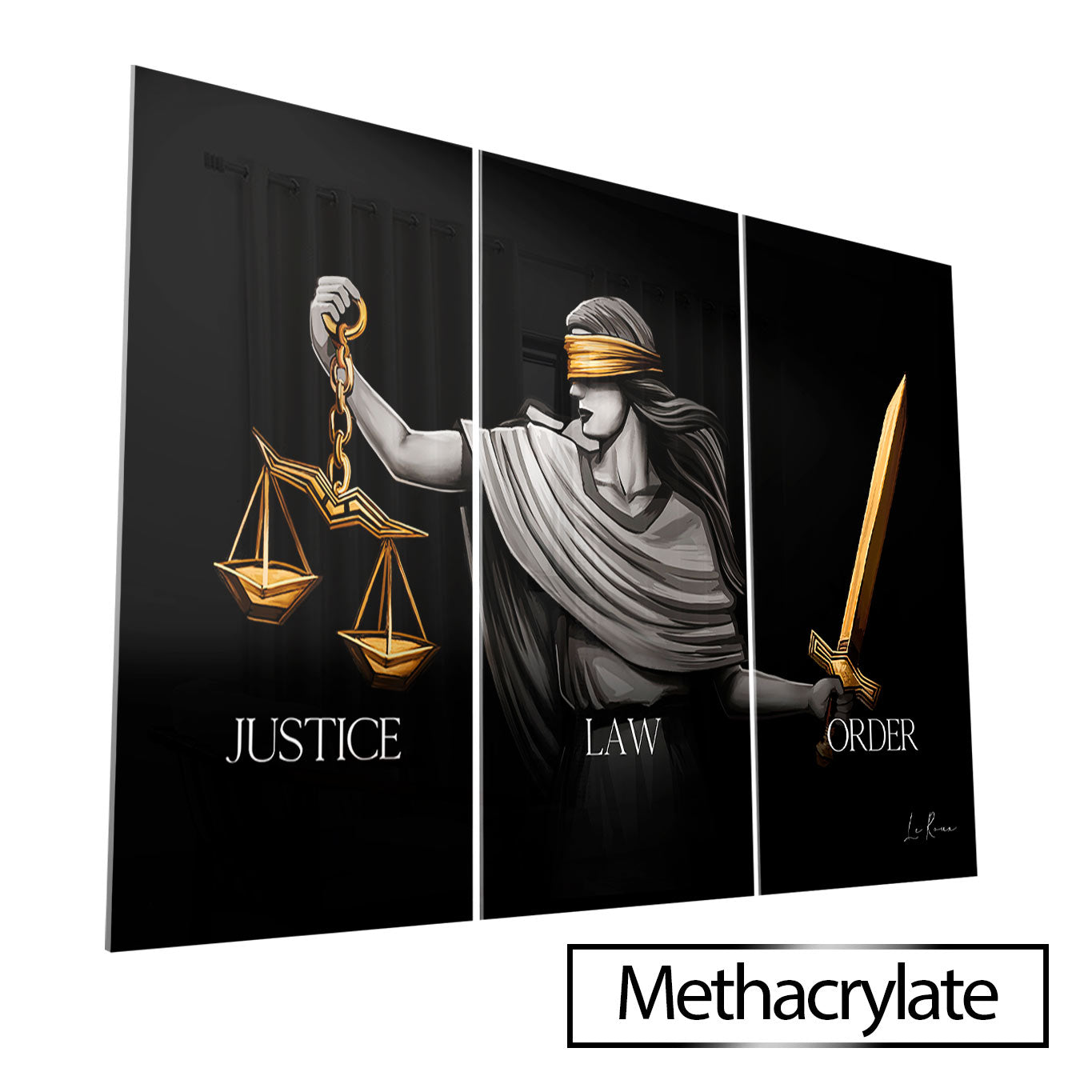 Justice, loi et ordre – 3 parties