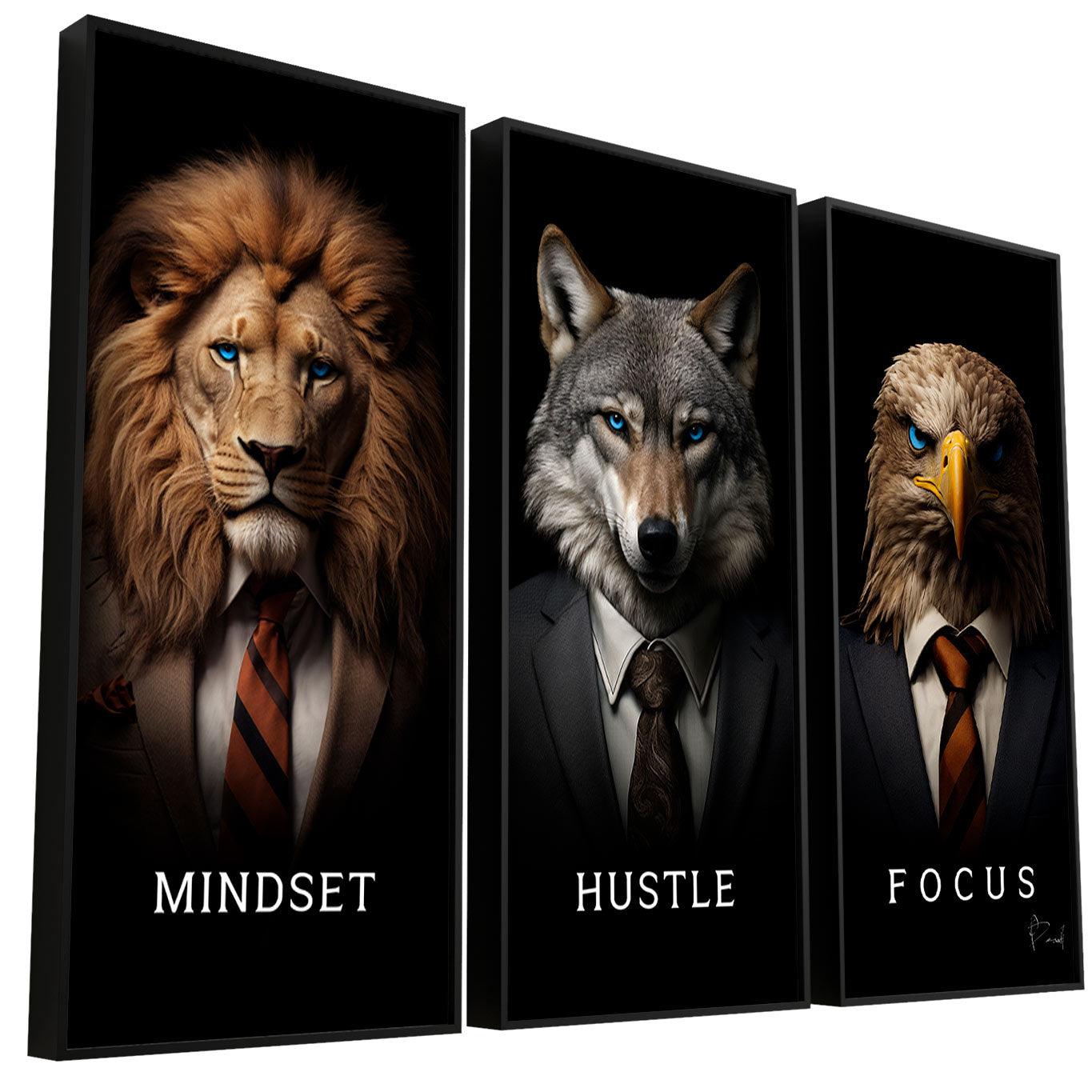 Mindset, Hustle and Focus Formalwear - 3 Parts