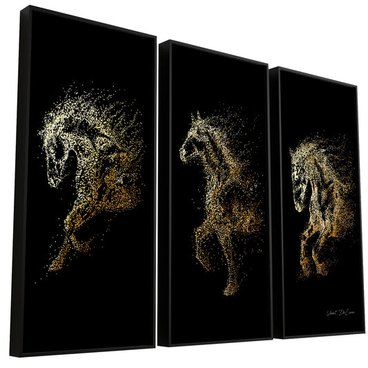 Trio of Golden Horses - 3 Parts