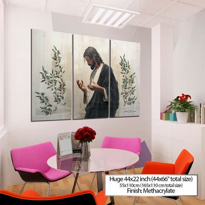 अमूर्त मनोरम ब्रशस्ट्रोक - 3 भाग