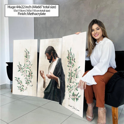 अमूर्त मनोरम ब्रशस्ट्रोक - 3 भाग