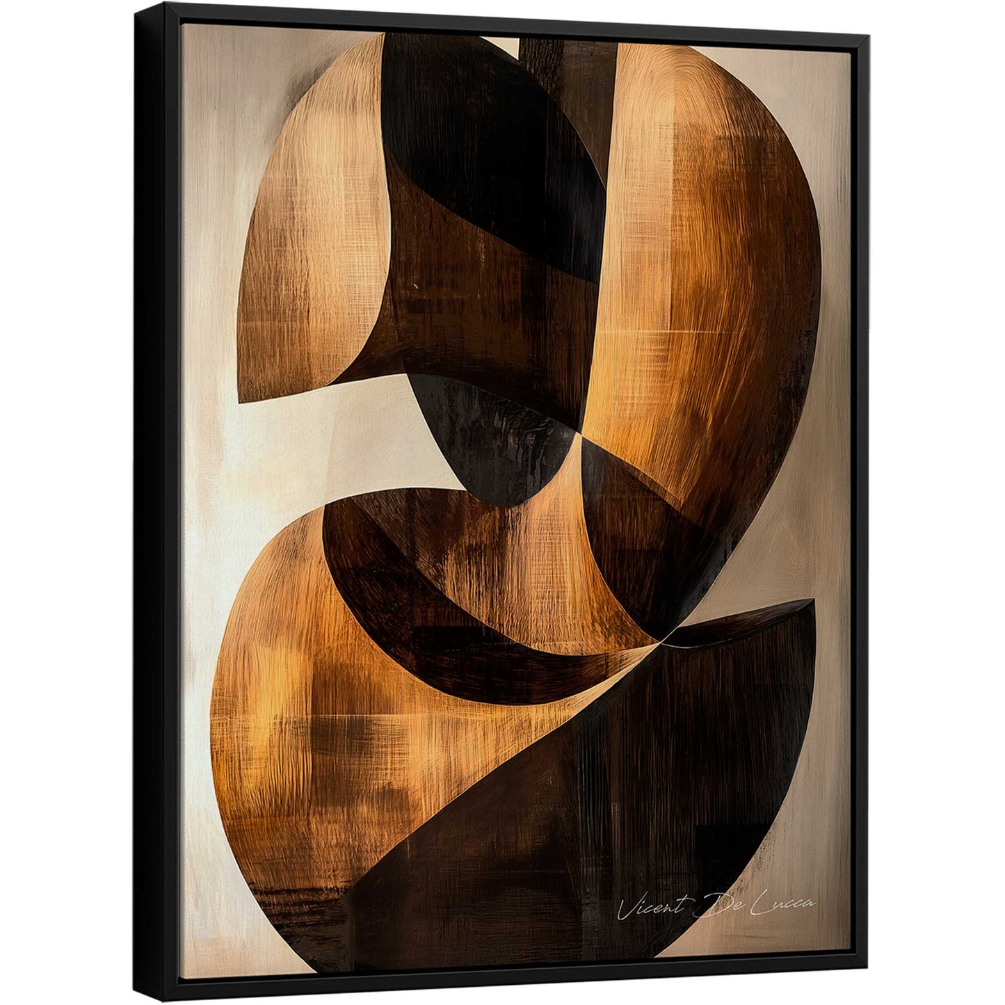 अमूर्त रंगीन पर्वत - 3 भाग