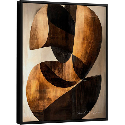 अमूर्त रंगीन पर्वत - 3 भाग