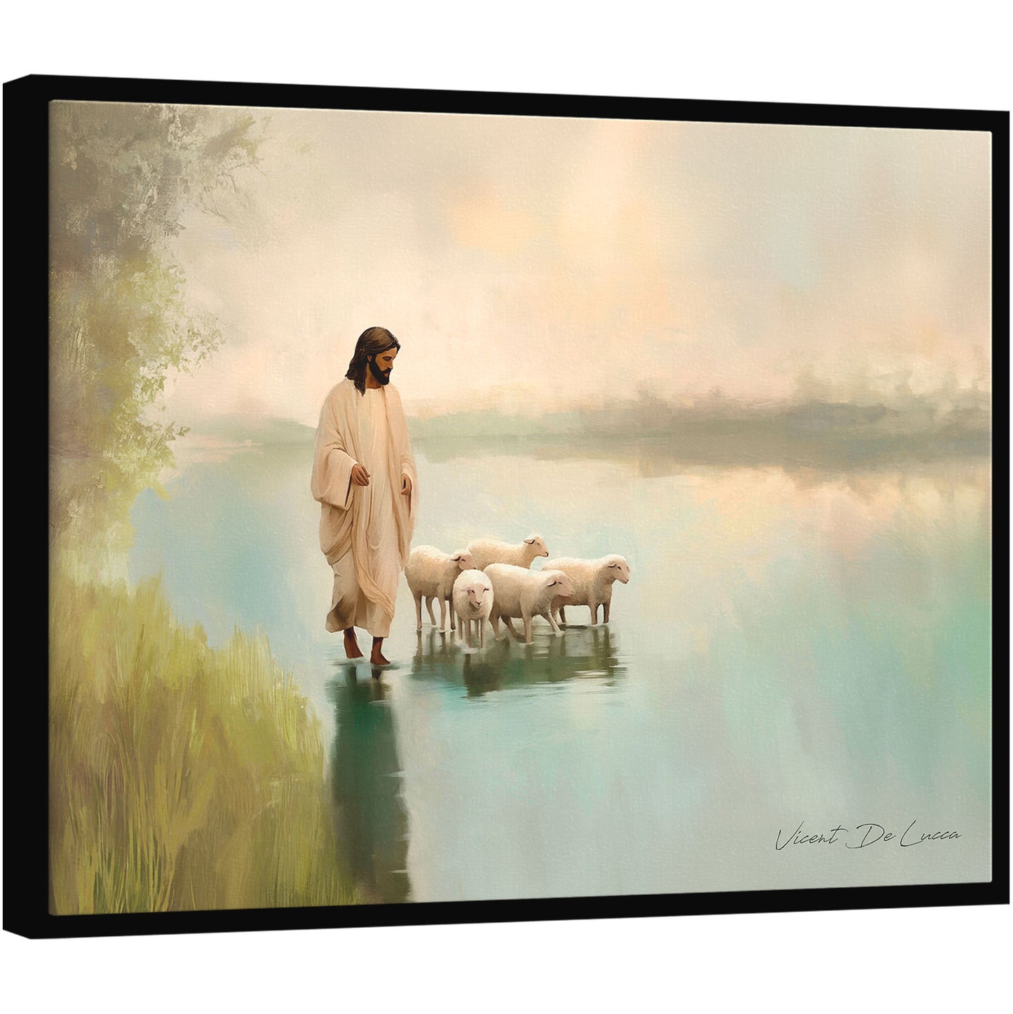 अमूर्त रंगीन पर्वत - 3 भाग