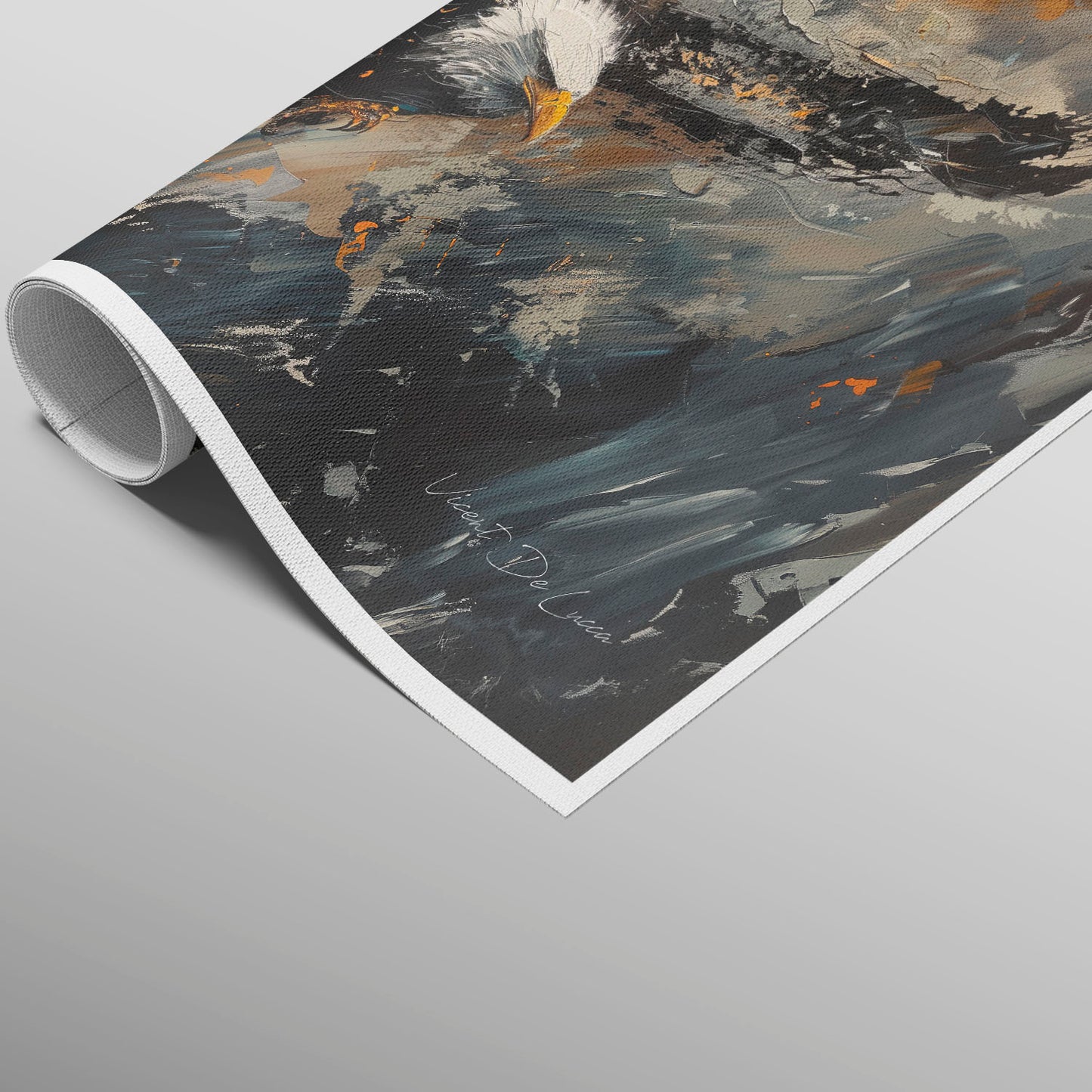 अमूर्त रंगीन पर्वत - 3 भाग