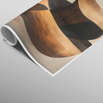 अमूर्त रंगीन पर्वत - 3 भाग