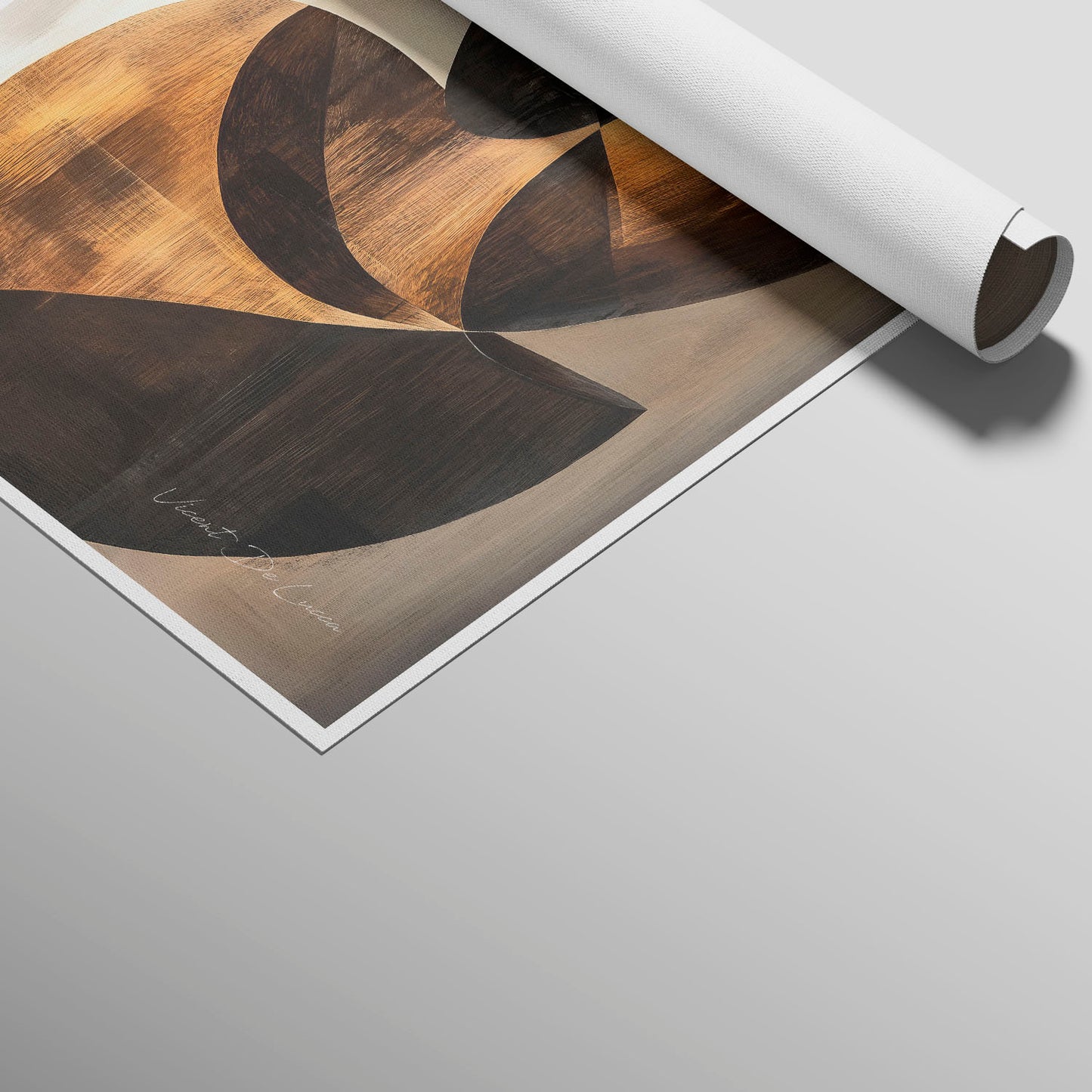 अमूर्त रंगीन पर्वत - 3 भाग