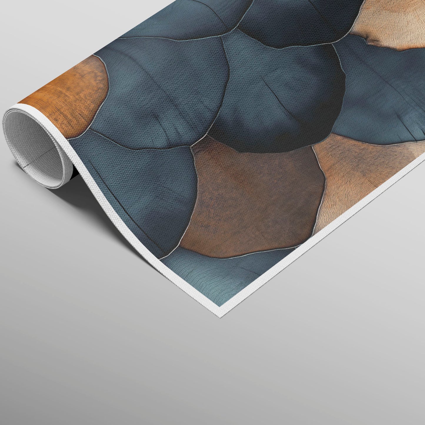 अमूर्त रंगीन पर्वत - 3 भाग