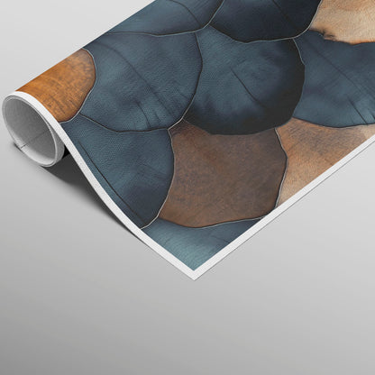 अमूर्त रंगीन पर्वत - 3 भाग