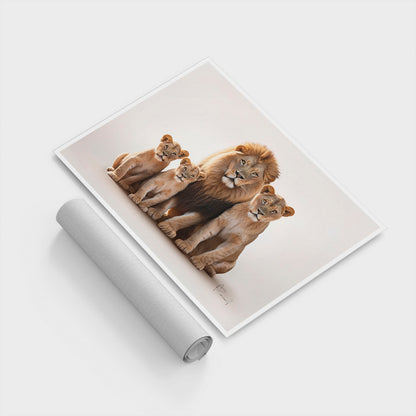 अमूर्त रंगीन पर्वत - 3 भाग