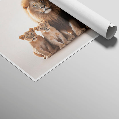 अमूर्त रंगीन पर्वत - 3 भाग