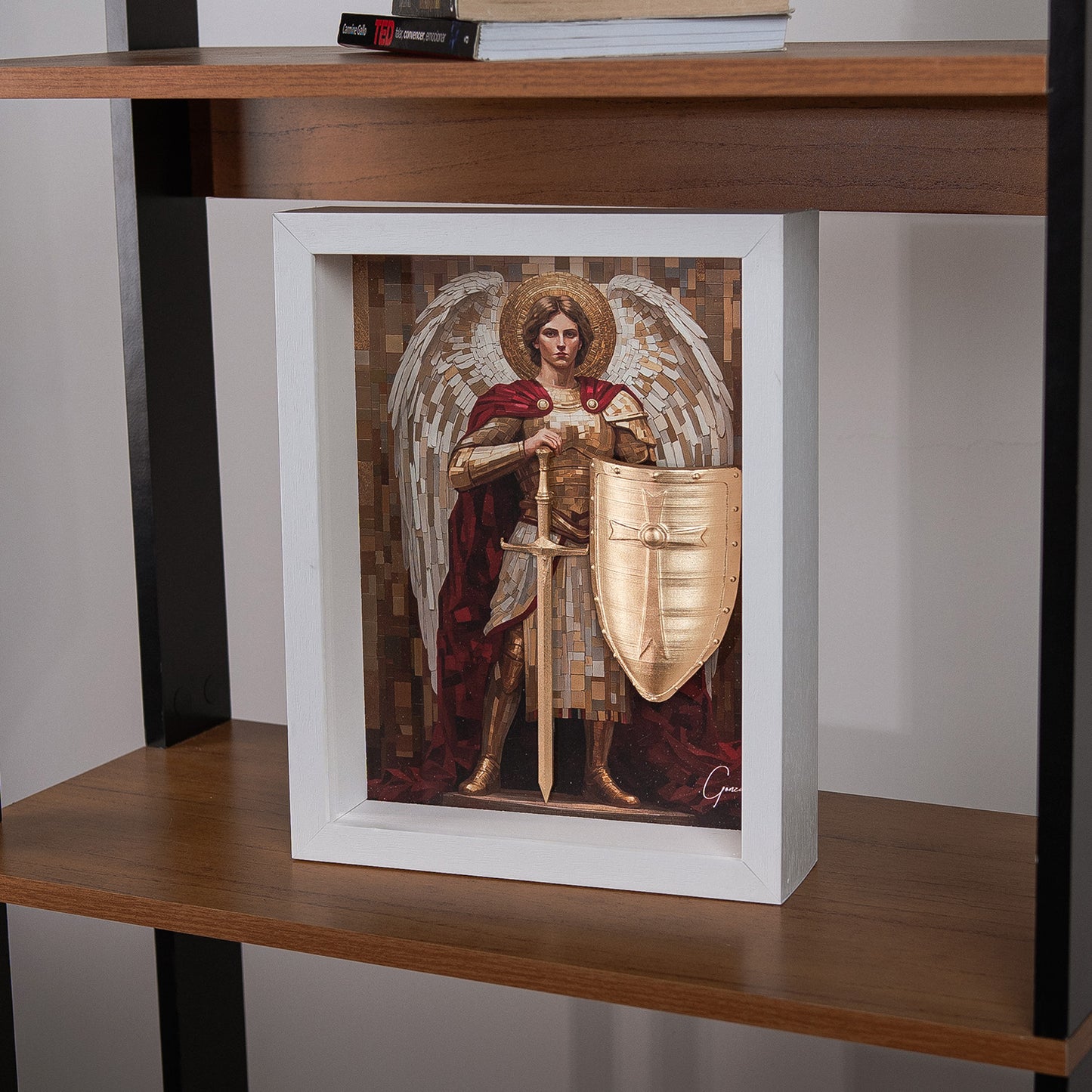 अमूर्त रंगीन पर्वत - 3 भाग