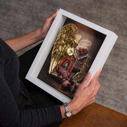 अमूर्त रंगीन पर्वत - 3 भाग