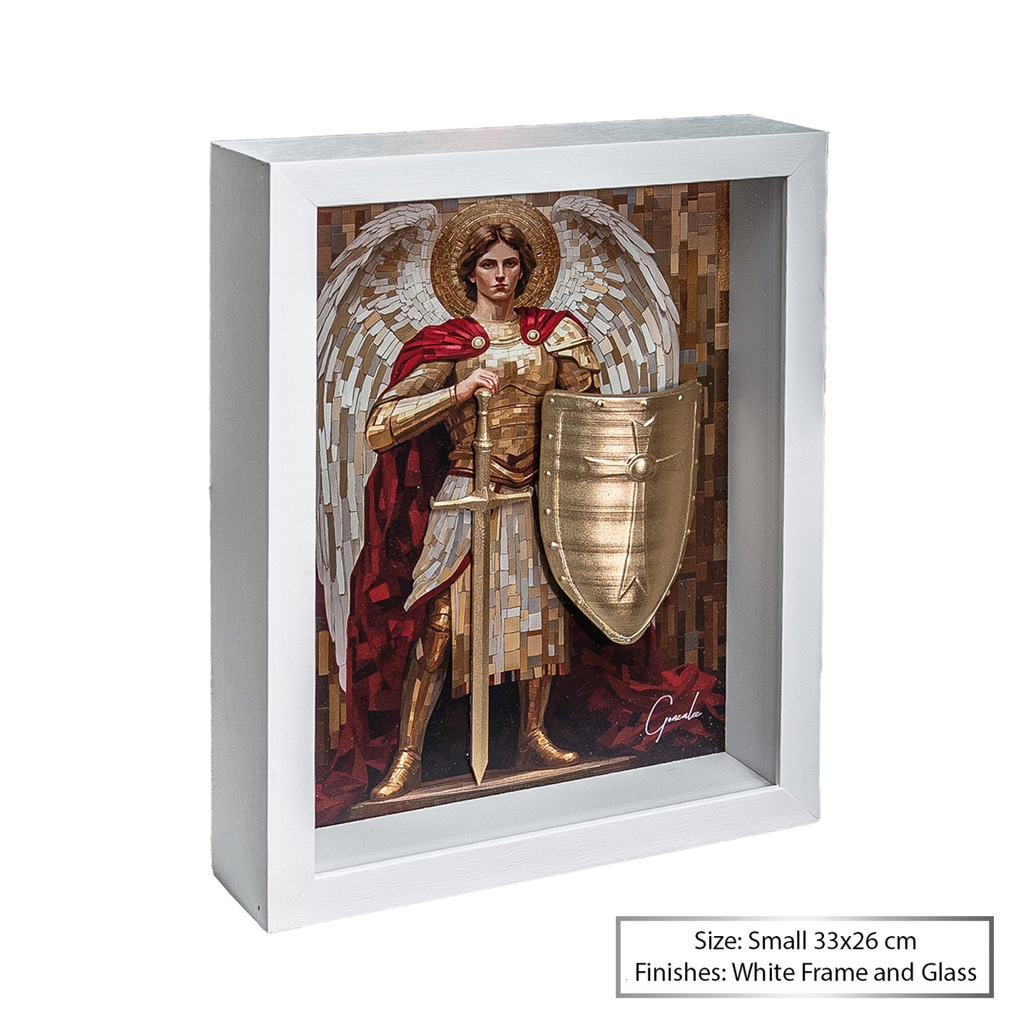 अमूर्त रंगीन पर्वत - 3 भाग