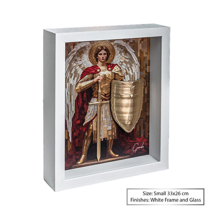 अमूर्त रंगीन पर्वत - 3 भाग