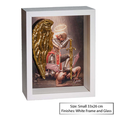 अमूर्त रंगीन पर्वत - 3 भाग