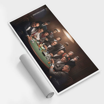 अमूर्त रंगीन पर्वत - 3 भाग