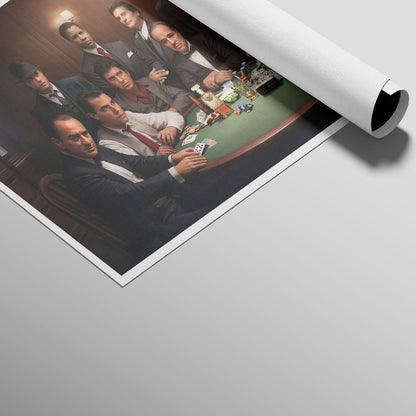 अमूर्त रंगीन पर्वत - 3 भाग