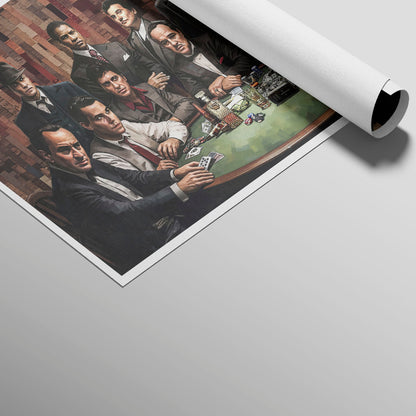 अमूर्त रंगीन पर्वत - 3 भाग