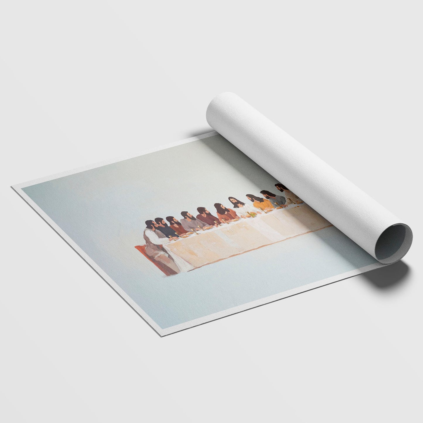 अमूर्त रंगीन पर्वत - 3 भाग