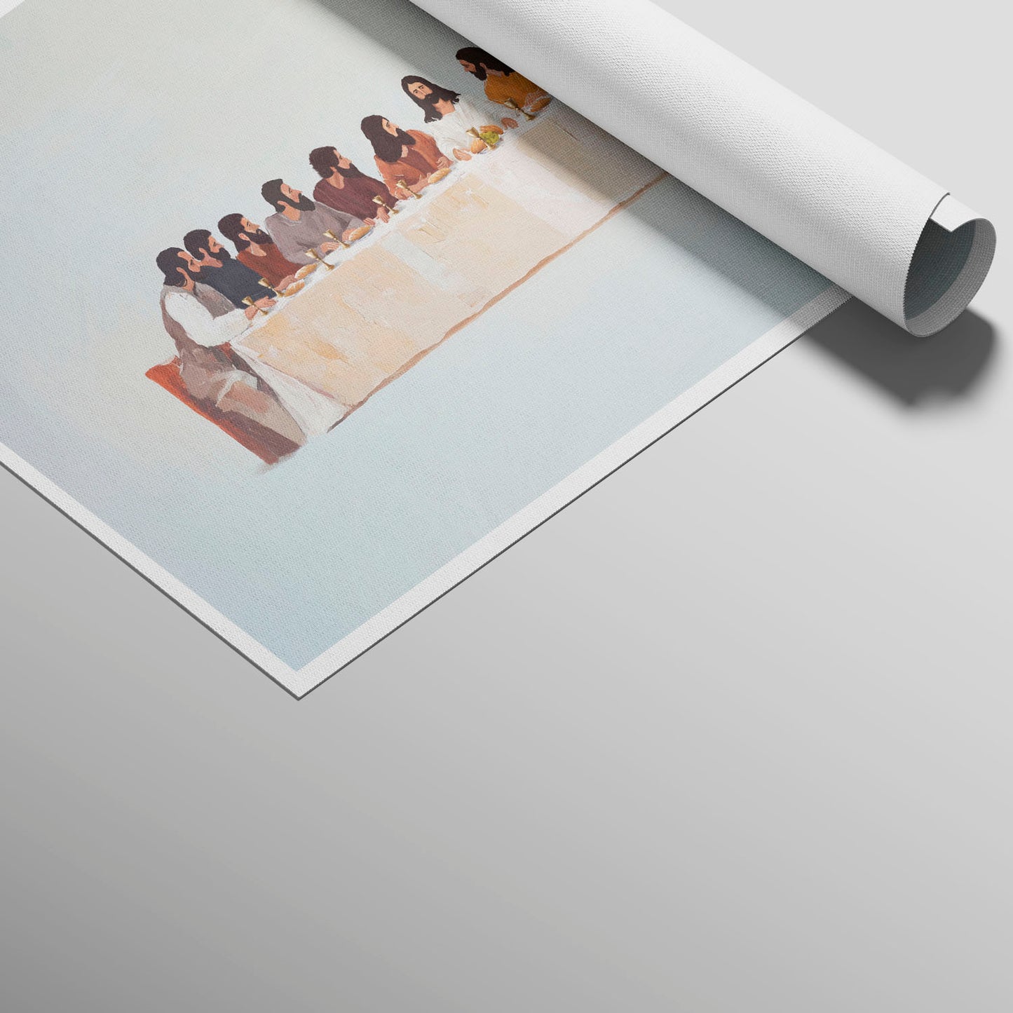 अमूर्त रंगीन पर्वत - 3 भाग