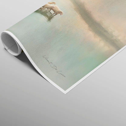 अमूर्त रंगीन पर्वत - 3 भाग