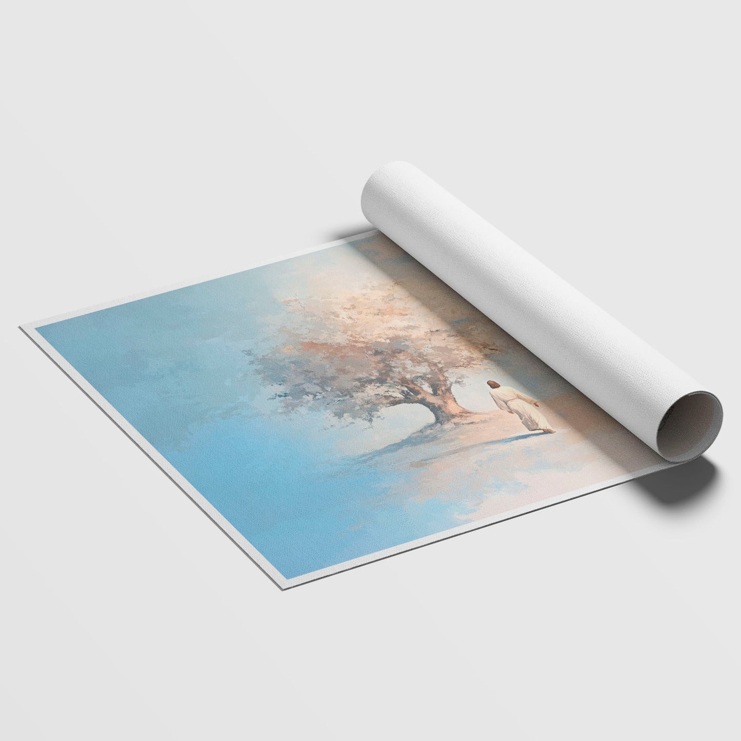 अमूर्त रंगीन पर्वत - 3 भाग