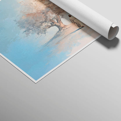 अमूर्त रंगीन पर्वत - 3 भाग