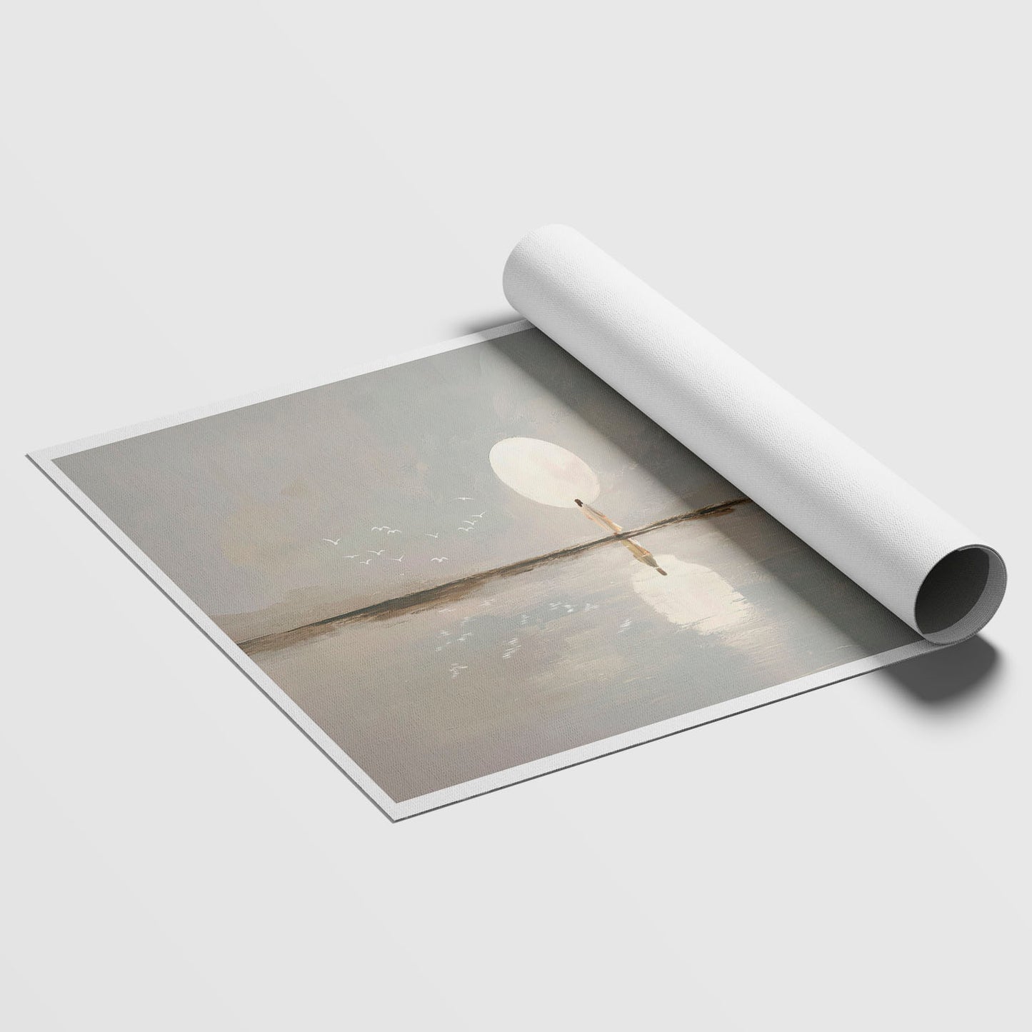 अमूर्त रंगीन पर्वत - 3 भाग