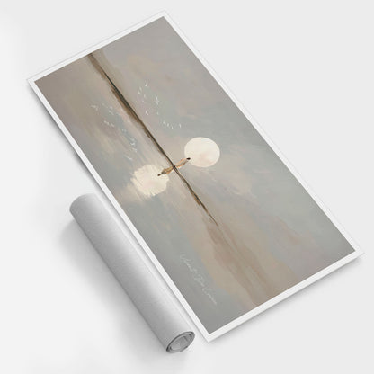 अमूर्त रंगीन पर्वत - 3 भाग