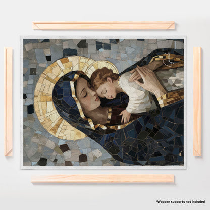 Mary and Jesus Mosaic