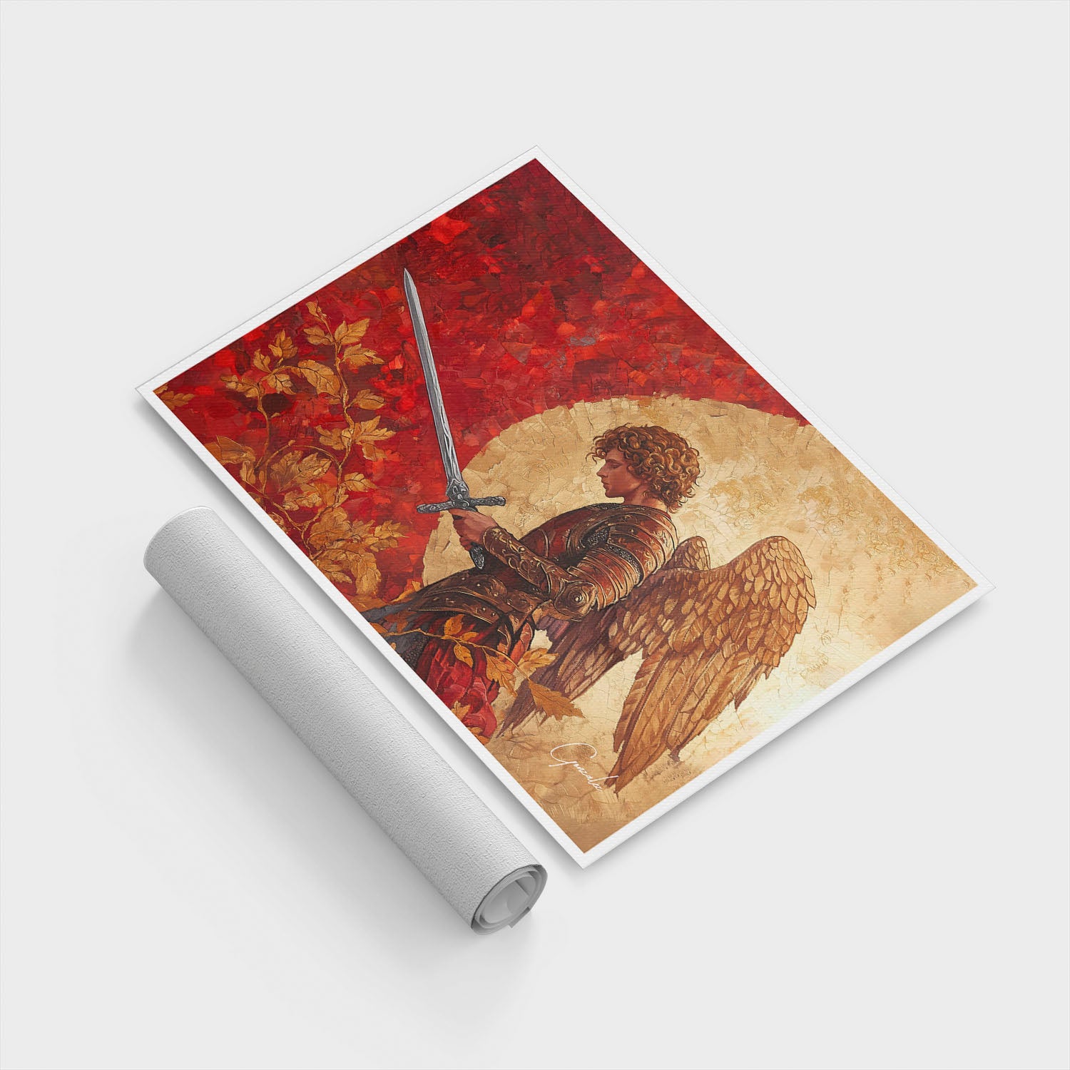 Protector Saint Michael the Archangel – Prime Wall Art