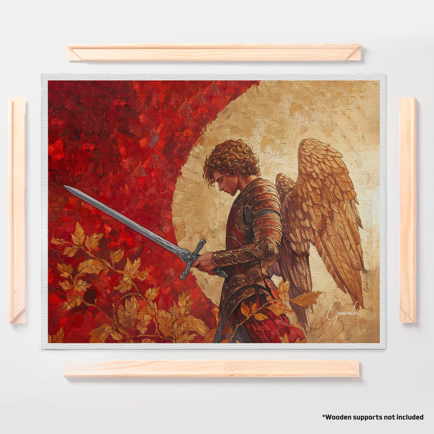 Protector Saint Michael the Archangel – Prime Wall Art