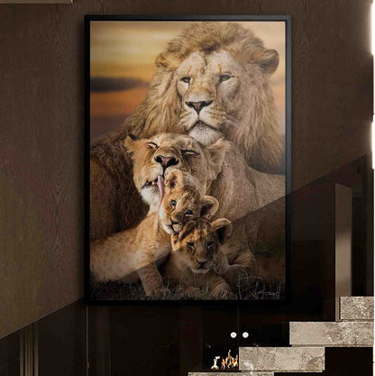 अमूर्त रंगीन पर्वत - 3 भाग