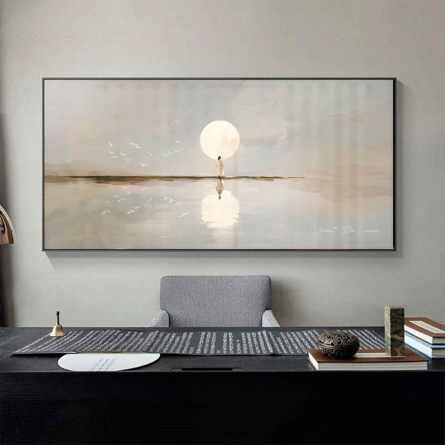 अमूर्त रंगीन पर्वत - 3 भाग