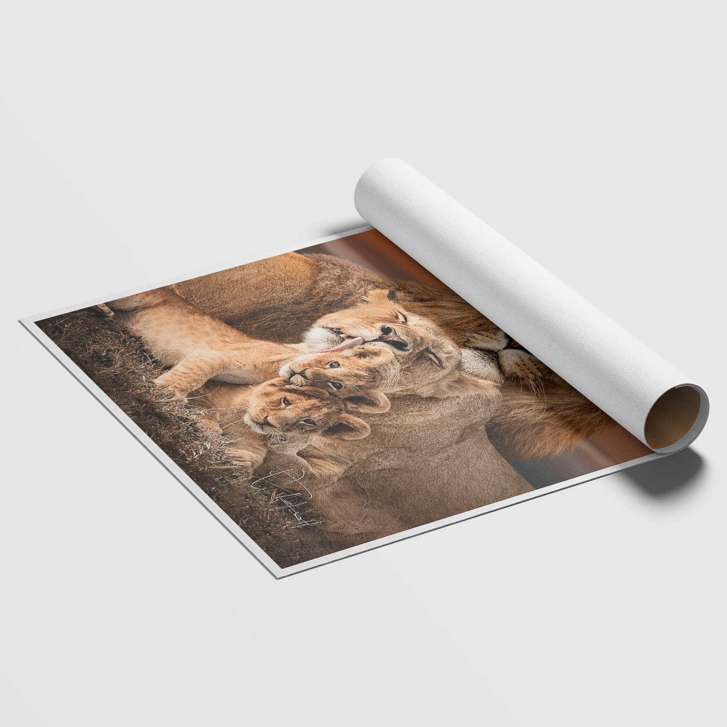 अमूर्त रंगीन पर्वत - 3 भाग