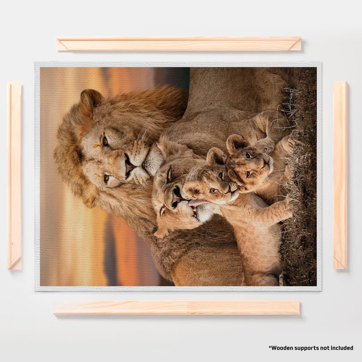 अमूर्त रंगीन पर्वत - 3 भाग