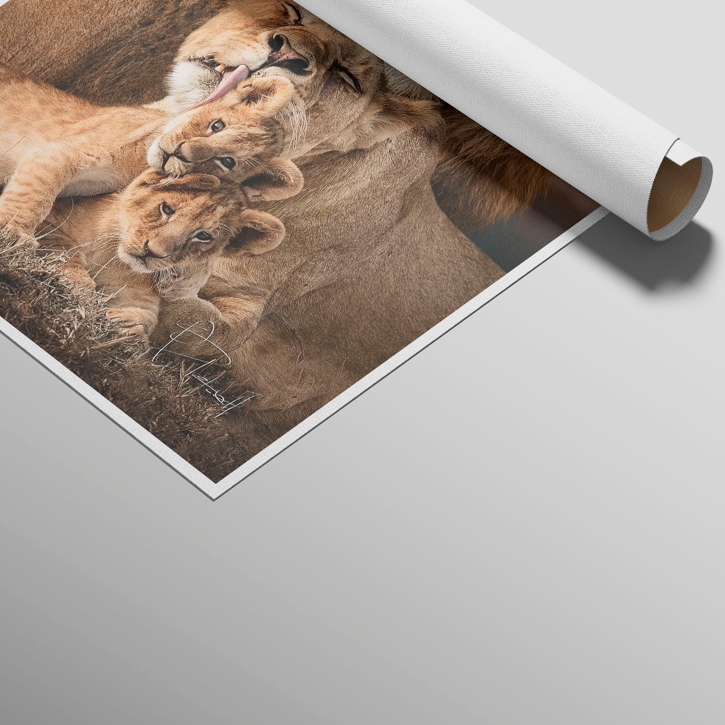 अमूर्त रंगीन पर्वत - 3 भाग