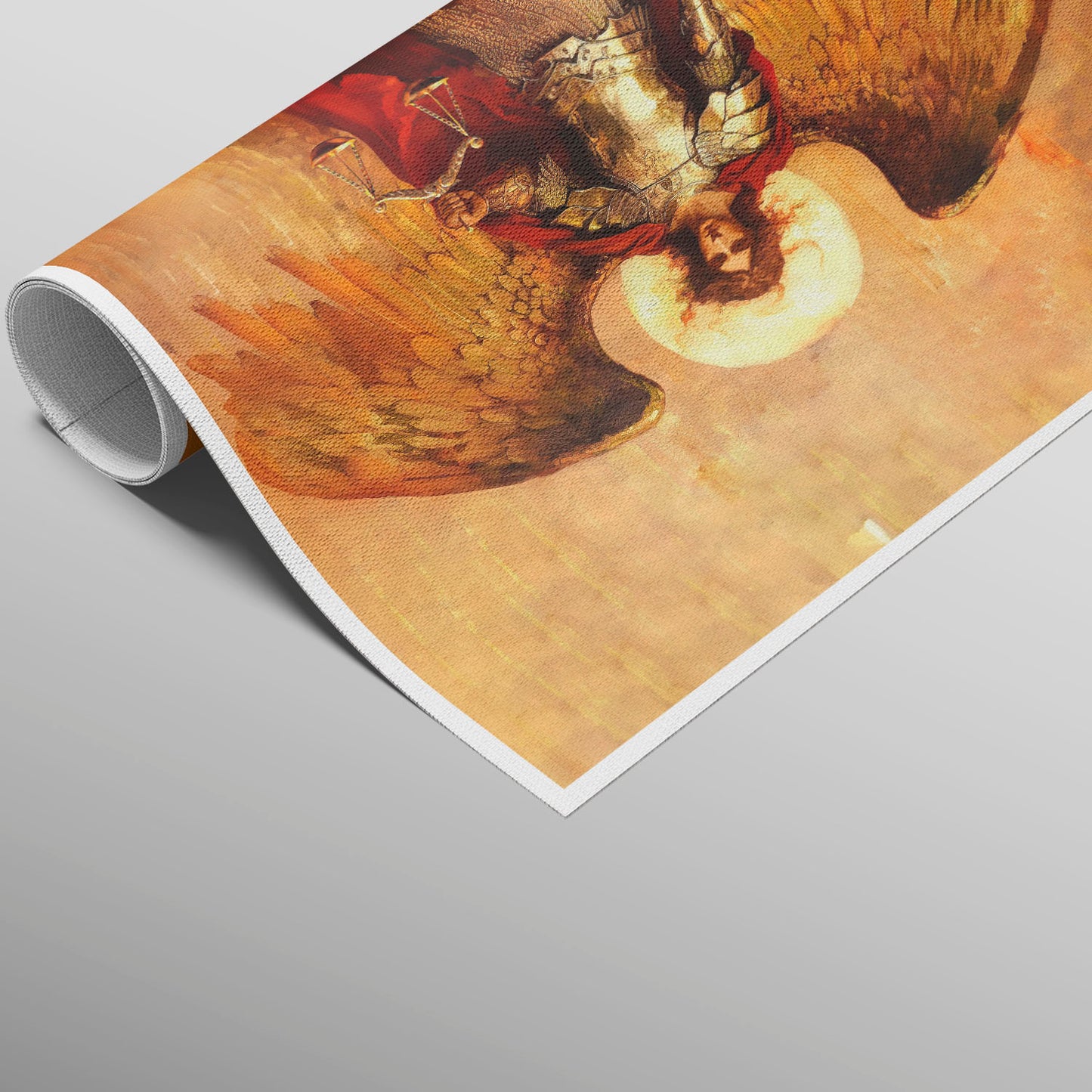 अमूर्त रंगीन पर्वत - 3 भाग